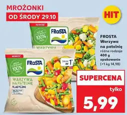 Kaufland Warzywa na patelnię różne rodzaje Frosta oferta