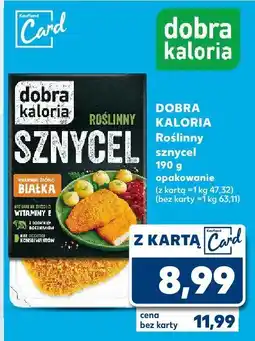 Kaufland Sznycel roślinny Dobra Kaloria oferta