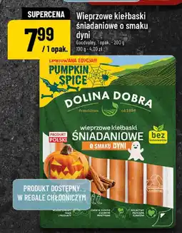 Polomarket Wieprzowe kiełbaski śniadaniowe o smaku dyni Dolina Dobra oferta