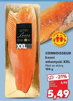 Kaufland Łosoś atlantycki XXL filet ze skórą Connoisseur oferta