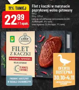 Polomarket Filet z kaczki w marynacie paprykowej wolno gotowany Chef recommend oferta