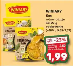 Kaufland Sos różne rodzaje Winiary oferta