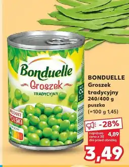 Kaufland Groszek tradycyjny Bonduelle oferta