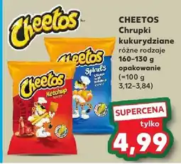 Kaufland Chrupki kukurydziane różne rodzaje Cheetos oferta