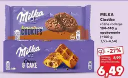 Kaufland Ciastka różne rodzaje Milka oferta
