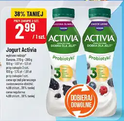 Polomarket Jogurt Activia wybrane rodzaje Danone oferta