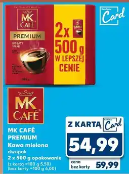 Kaufland Kawa mielona Premium 2-pak MK CAF oferta