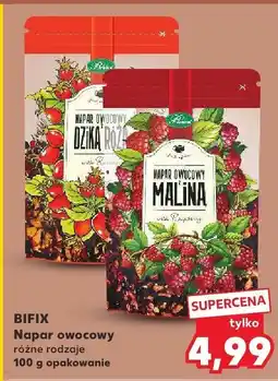 Kaufland Herbata Napar owocowy różne rodzaje Bifix oferta