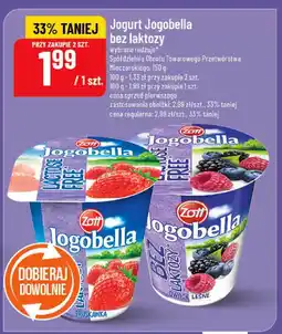 Polomarket Jogurt Jogobella bez laktozy wybrane rodzaje Zott oferta