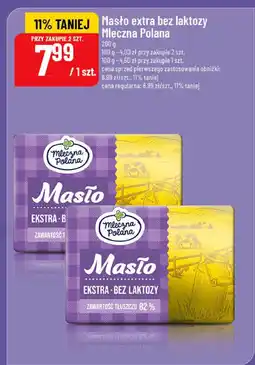 Polomarket Masło extra bez laktozy Mleczna Polana oferta