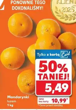 Kaufland Mandarynki luzem Kaufland oferta