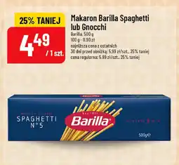 Polomarket Makaron Barilla Spaghetti lub Gnocchi 500 g oferta