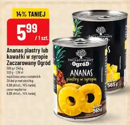 Polomarket Ananas plastry lub kawałki w syropie Zaczarowany Ogród oferta