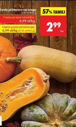 Biedronka Dynia piżmowa na wagę Biedronka oferta