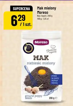 Polomarket Mak mielony Moreso oferta