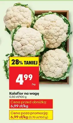 Biedronka Kalafior na wagę Biedronka oferta