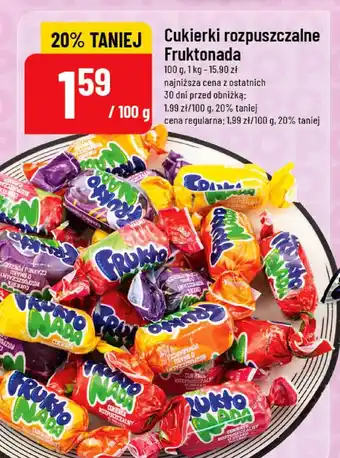 Polomarket Cukierki rozpuszczalne Fruktonada oferta