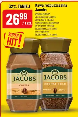 Polomarket Kawa rozpuszczalna Jacobs Douwe Egberts Cronat Gold oferta