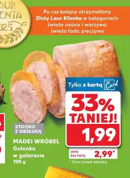 Kaufland Golonka Madej Wróbel oferta