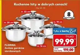 Kaufland Zestaw garnków Florina oferta