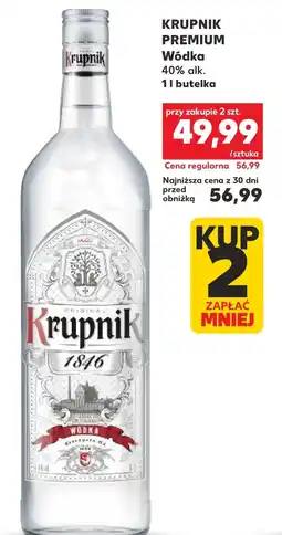 Kaufland Wódka Krupnik oferta