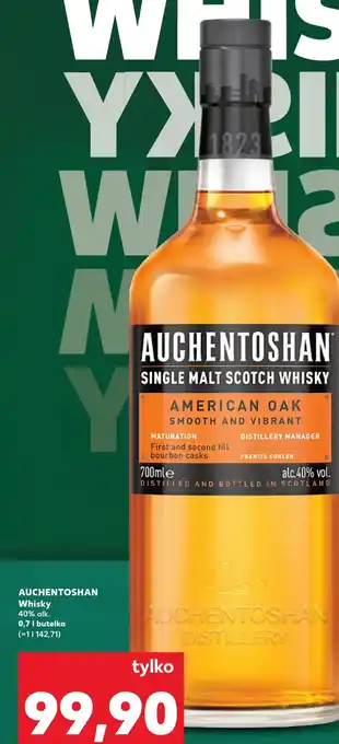 Kaufland Whisky Auchentoshan oferta