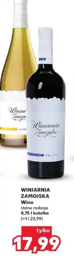 Kaufland Wino Winiarnia Zamojska oferta