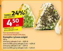 Auchan Kanapka ryżowa oferta