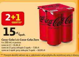 Auchan Napój gazowany Coca-Cola oferta