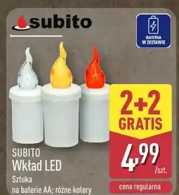 ALDI Wkład led do zniczy Subito oferta