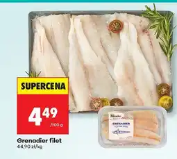 Biedronka Grenadier filet Biedronka oferta