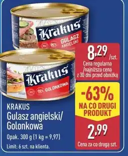 ALDI Konserwa mięsna Krakus oferta