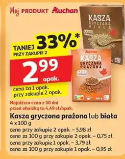 Auchan Kasza gryczana Auchan oferta