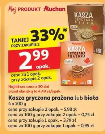 Kasza gryczana Auchan