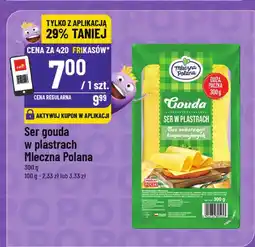 Polomarket Ser gouda w plastrach Mleczna Polana oferta