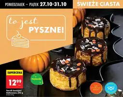 Biedronka Sernik baskijski Halloween, 210 g Biedronka oferta