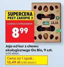 Biedronka Jaja od kur z chowu ekologicznego 9 szt. Bio Jaja oferta