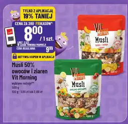 Polomarket Musli 50% owoców i ziaren Vit Morning oferta