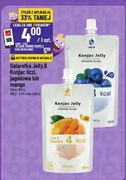 Polomarket Galaretka Jelly.B Konjac liczi, jagodowa lub mango oferta