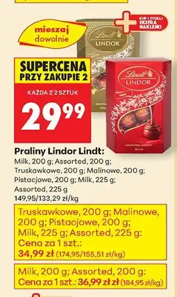 Biedronka Praliny Lindor Assorted Lindt oferta