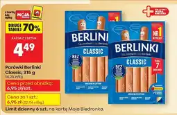 Biedronka Parówki Classic Berlinki oferta