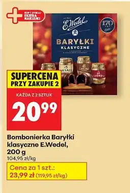Biedronka Bombonierka Baryłki klasyczne E.Wedel oferta