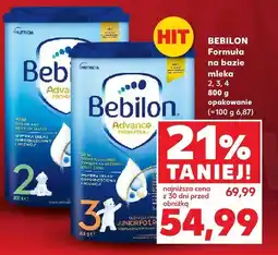 Kaufland Formuła na bazie mleka 2, 3, 4 BEBILON oferta