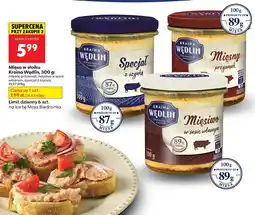 Biedronka Mięso w słoiku mięsny przysmak Kraina Wędlin oferta