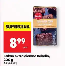 Biedronka Kakao extra ciemne Bakello 200g oferta