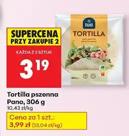 Biedronka Tortilla pszenna Pano oferta