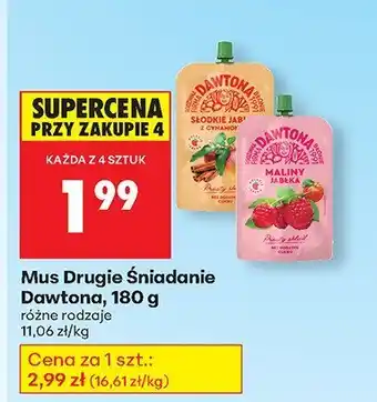 Biedronka Mus Drugie Śniadanie Dawtona oferta