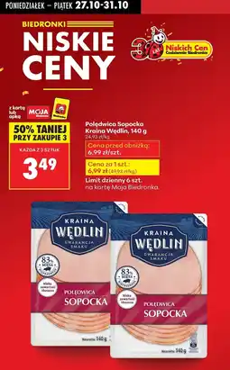Biedronka Polędwica Sopocka Kraina Wędlin oferta