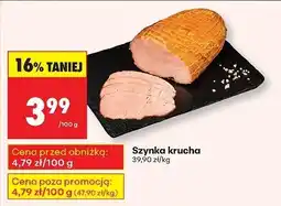 Biedronka Szynka krucha Biedronka oferta