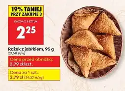 Biedronka Rożek z jabłkiem Biedronka oferta